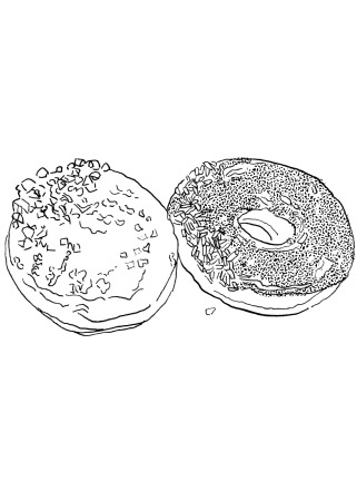 doughnuts illustration