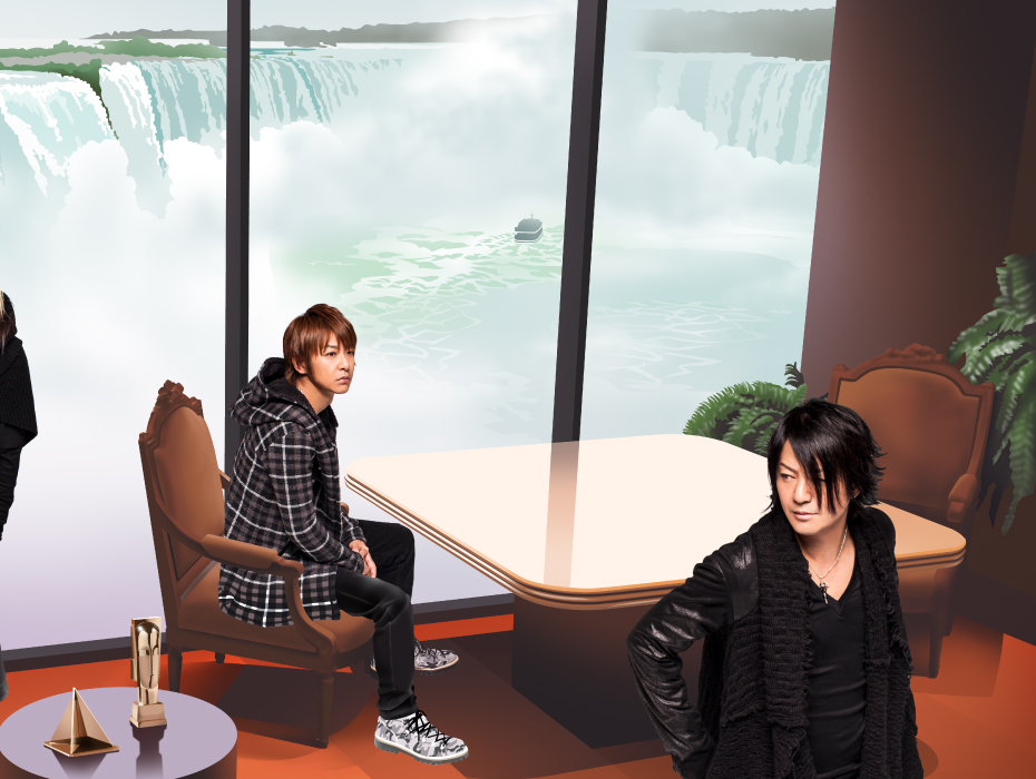 音楽と人 GLAY illustration