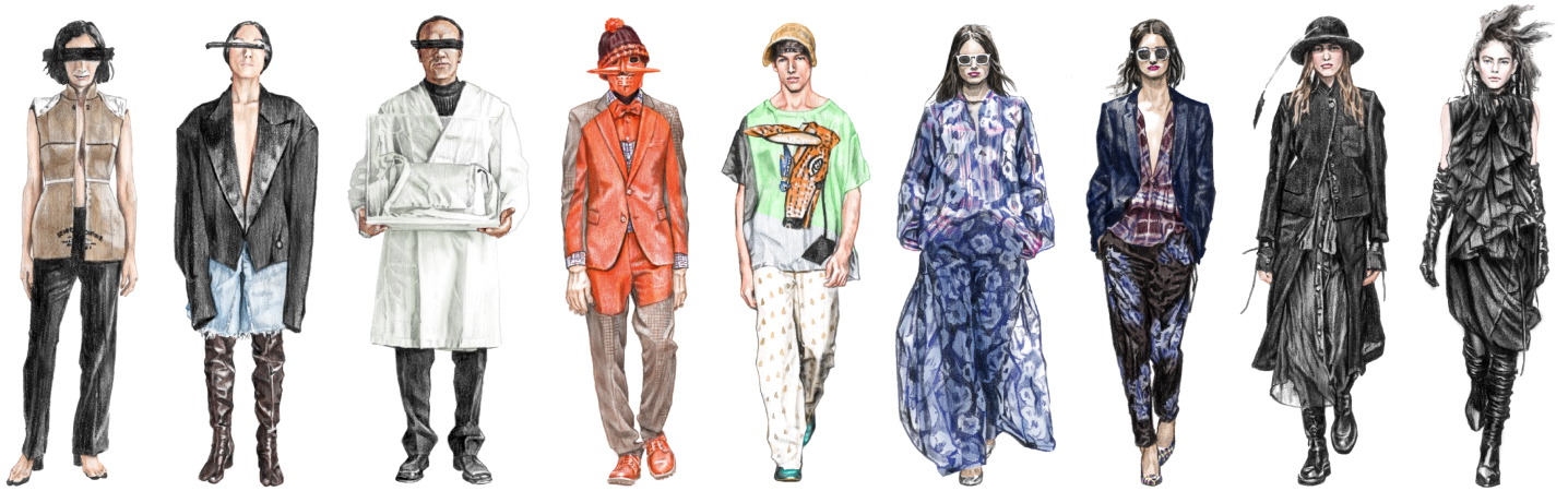 Martin Margiela イラスト